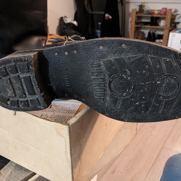 Dayton Leather motorcycle boots SOLD - Picture 4 of 6